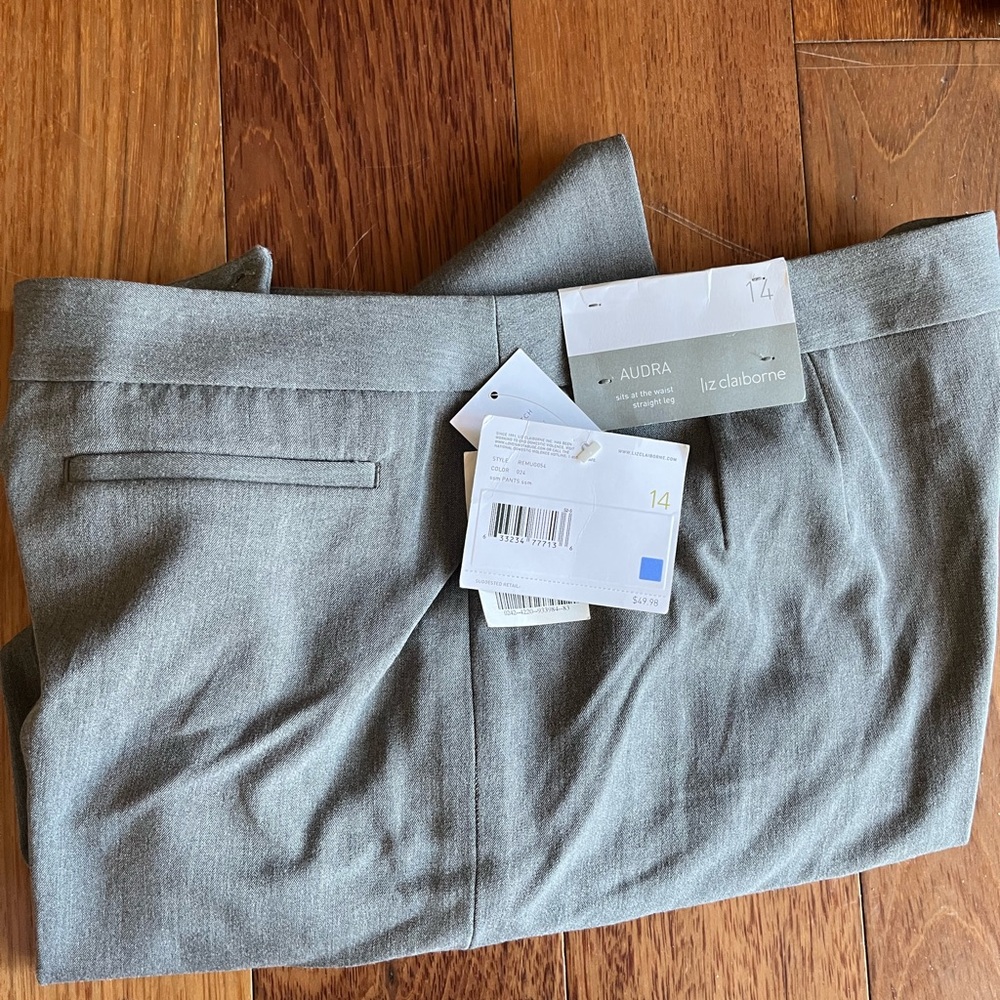 Liz Claiborne Heather Gray Pants